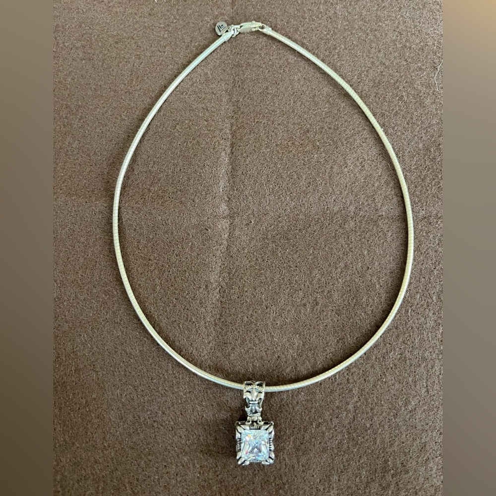 Silpada Sterling Silver and CZ Pendant